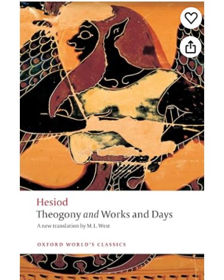 Hesiod: Theogony, Works and Days / Theognis