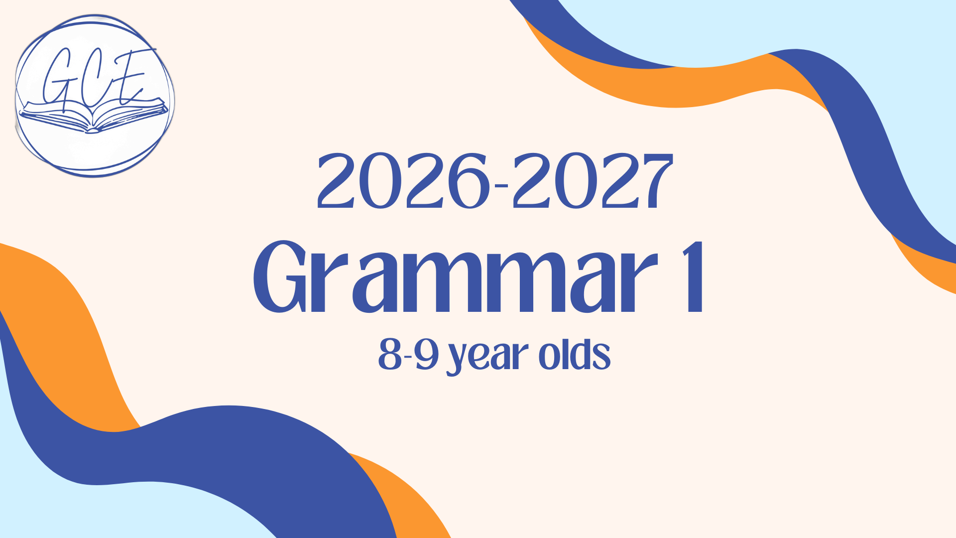 Grammar 1 Ages 8–9